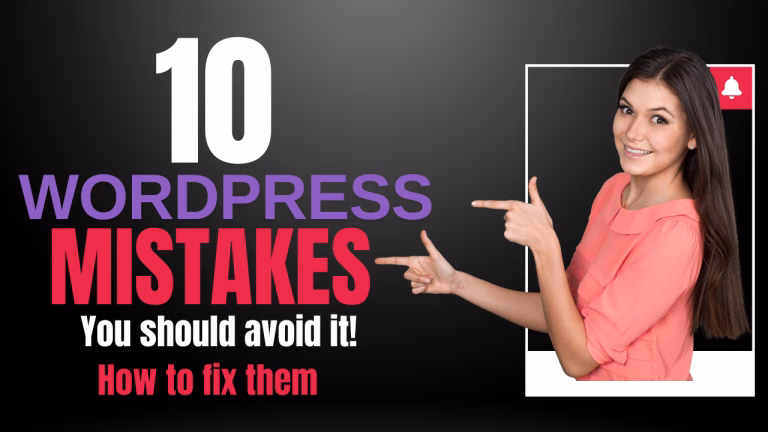 10 wordpress mistakes you should avoid it
